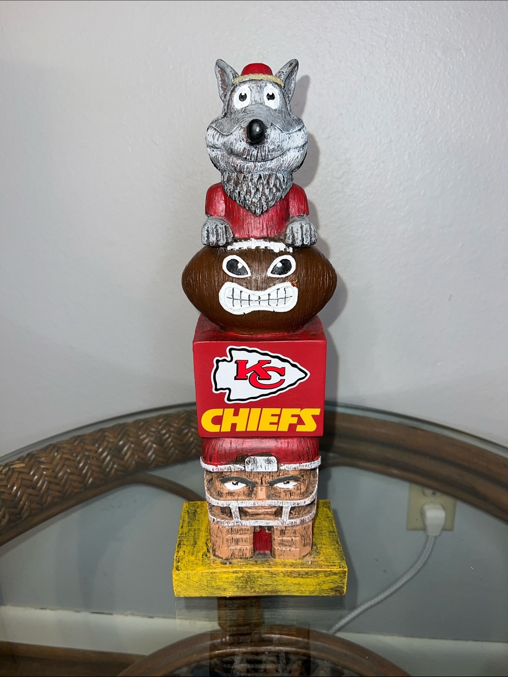 NFL Shop Kansas City Chiefs Decorative Totem ❤️💛